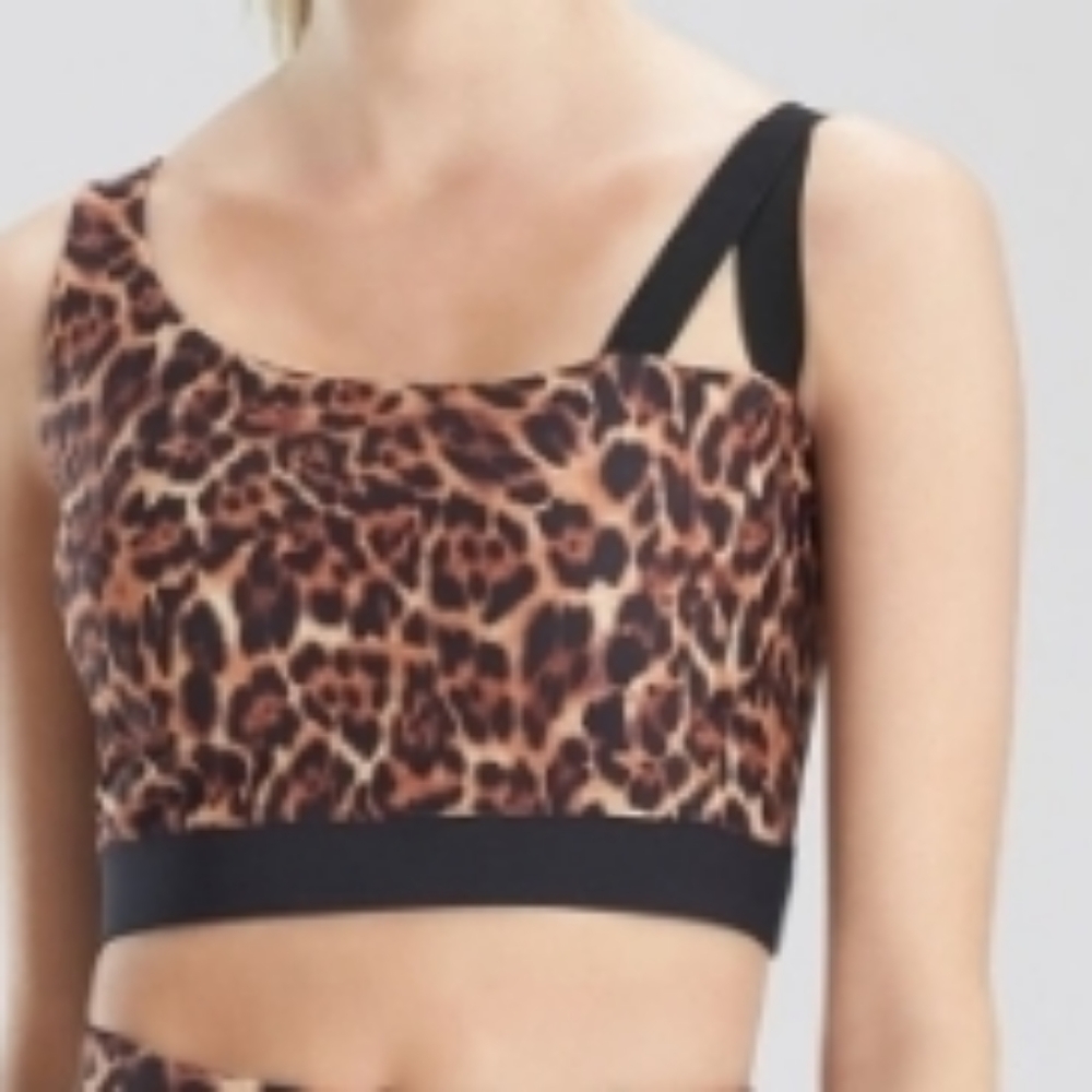 Josie Natori Solstice Asymmetrical Cropped Cami Size: XL